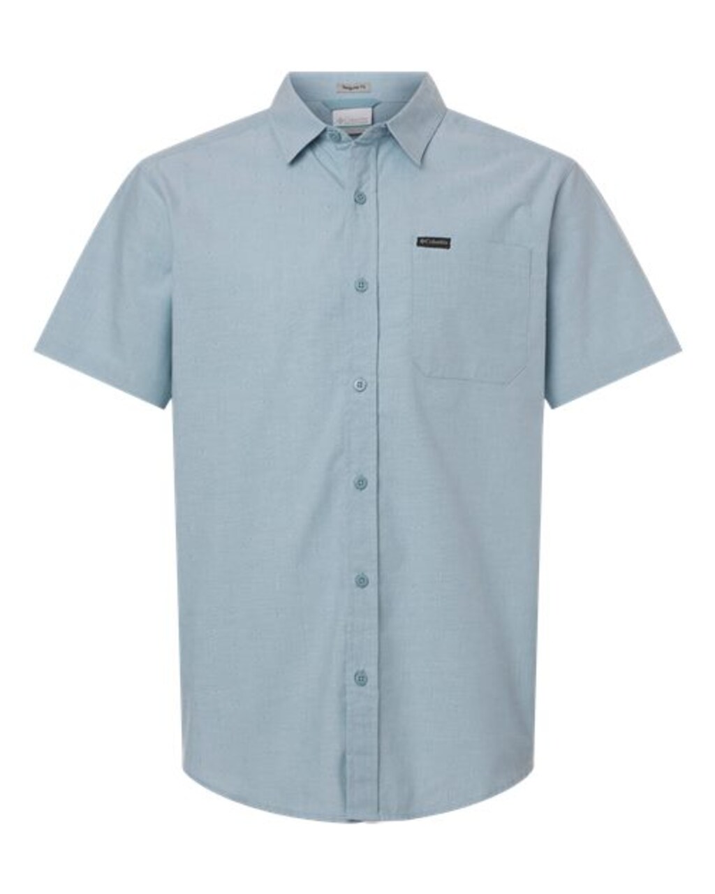 Columbia® Men’s Rapid Rivers Novelty Short Sleeve Shirt 100 Percent Cotton